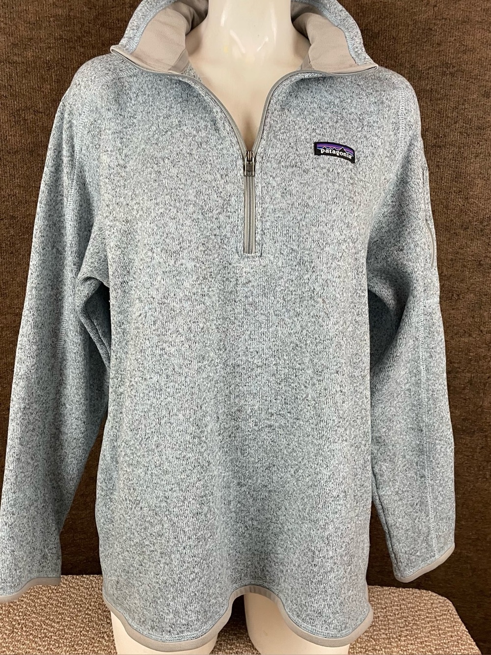 Patagonia Better Sweater Women’s XXL 1/4 Zip Jacket Sweatshirt Blue R2